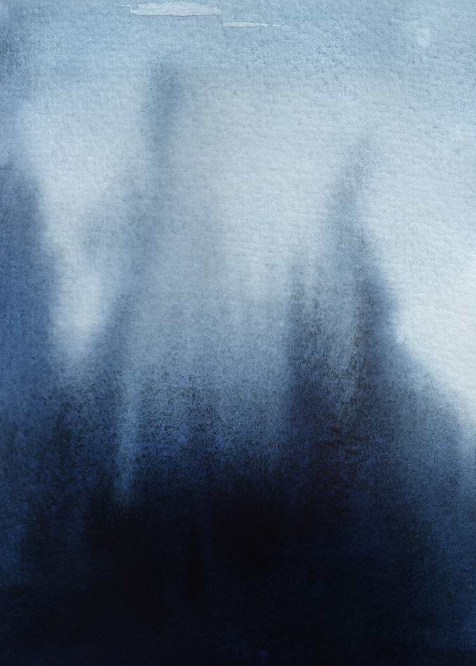 Abstract Blue Painting 1