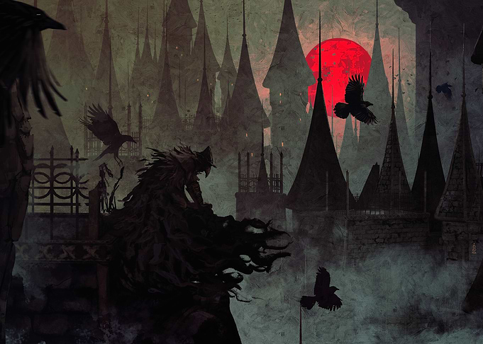 Red moon