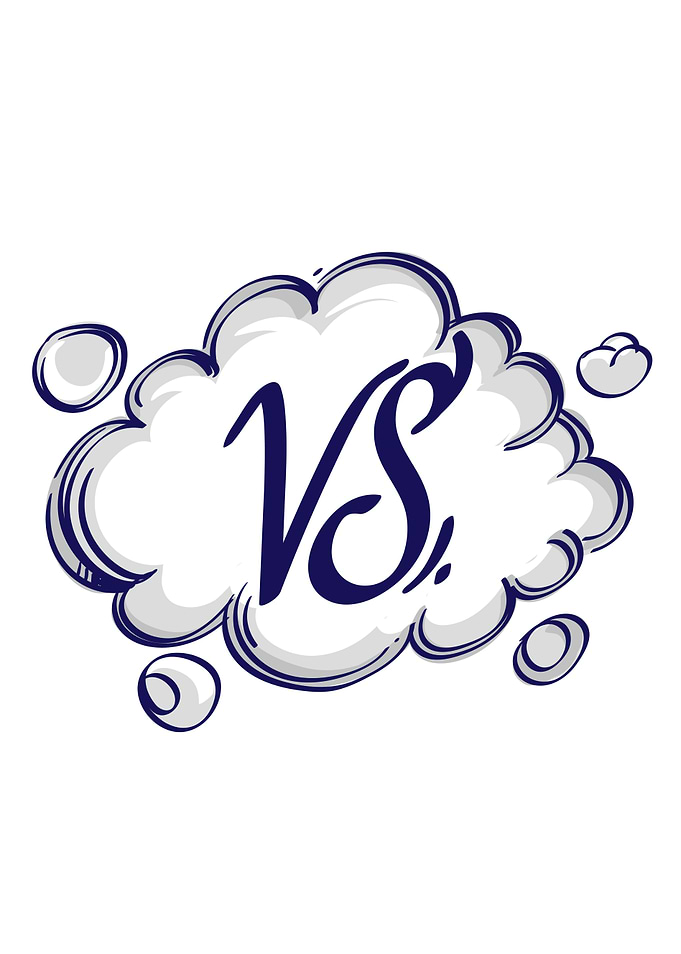 Versus Color Illustration