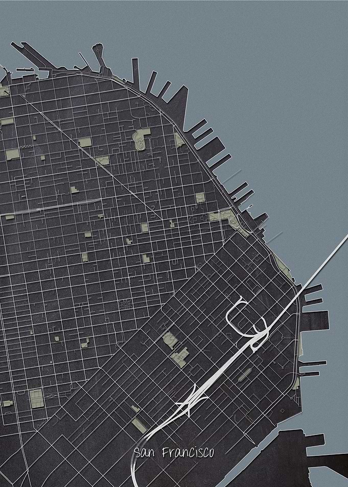 San Francisco Downtown Map