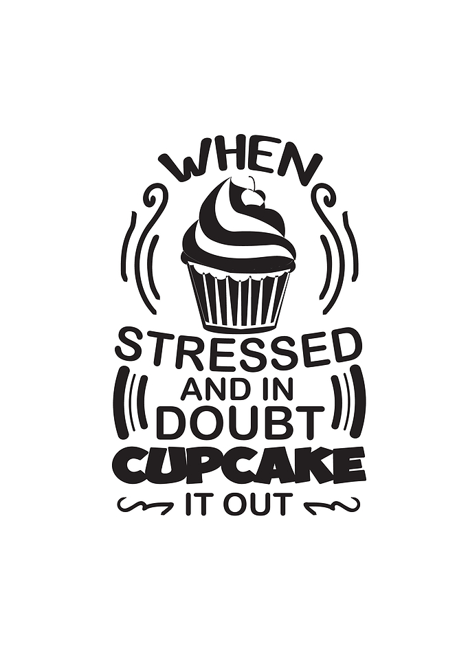 Stressed Cupcakes