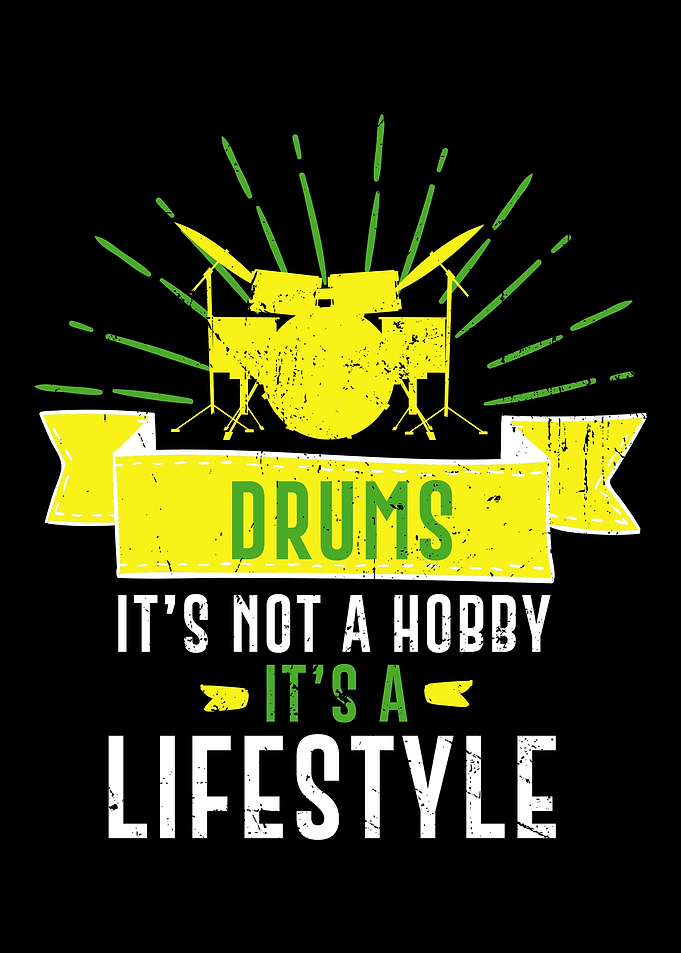Drum Kit Band Drummer