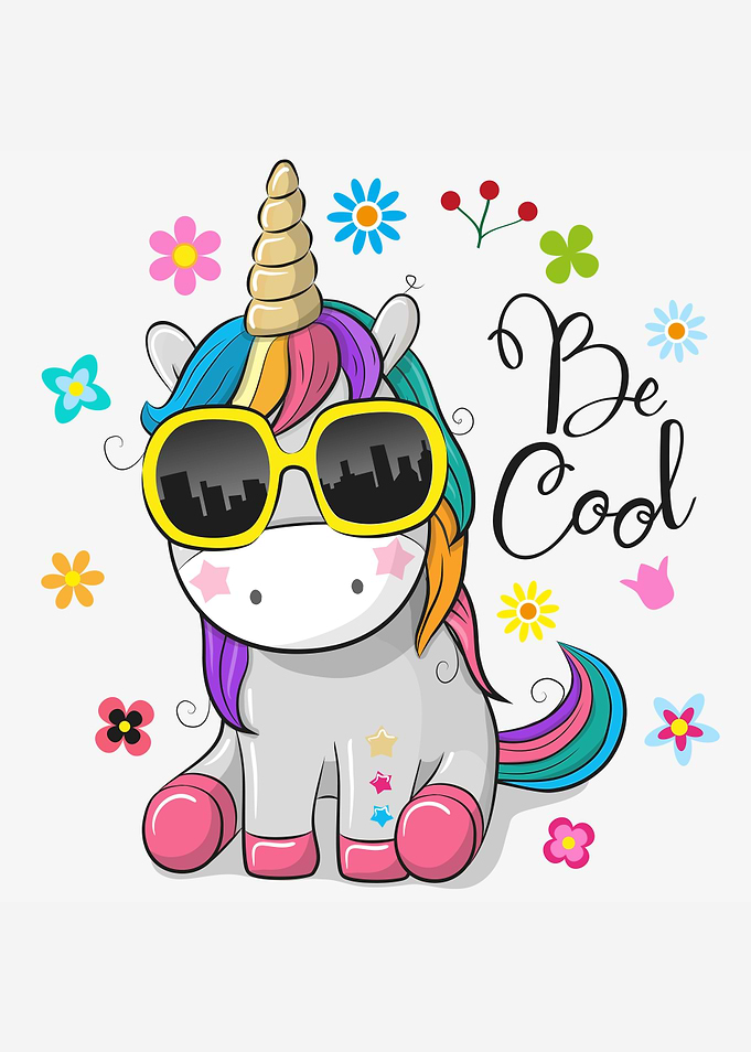 Be Cool Magical Unicorn