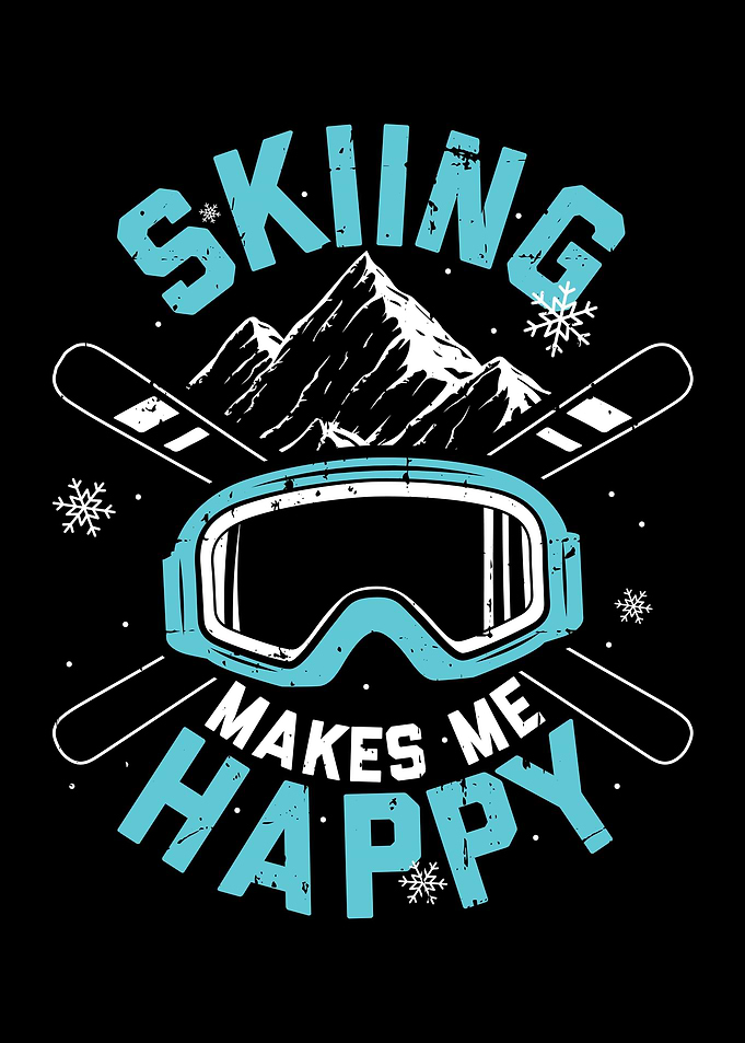Skiing Ski Skiers Gift
