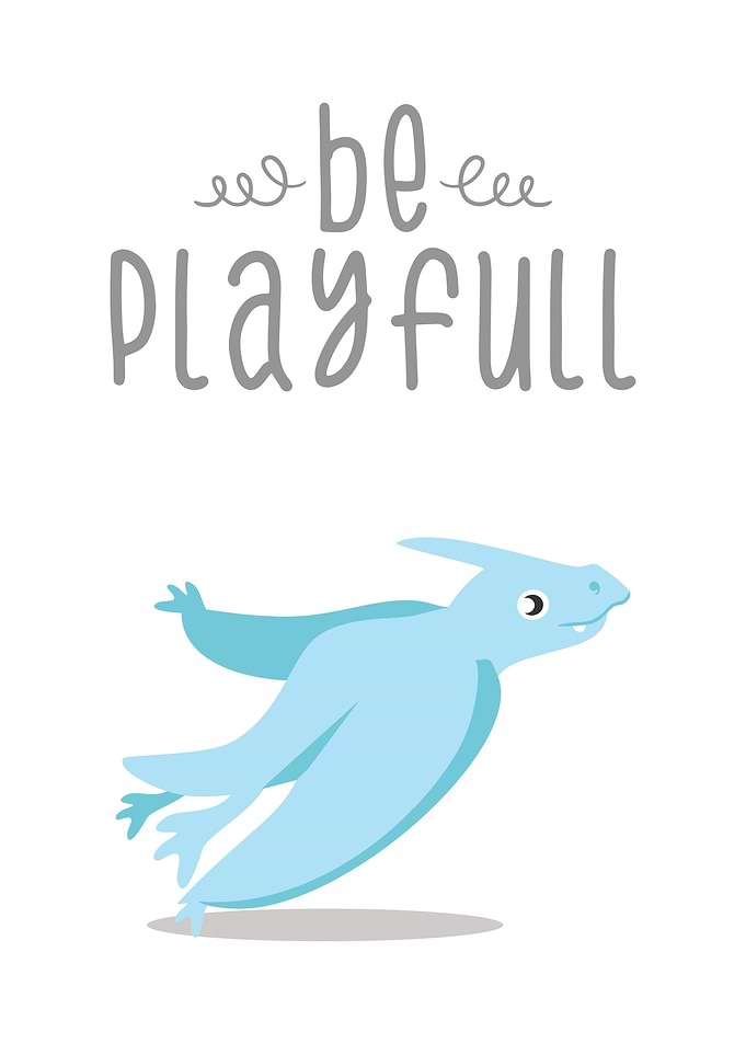 Be Playfull Dinosaur Dino