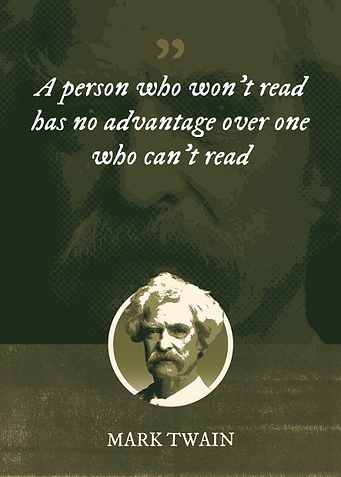 A person who wont read
