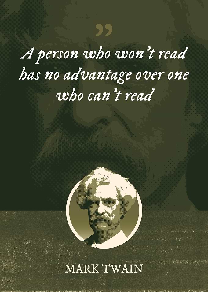 A person who wont read