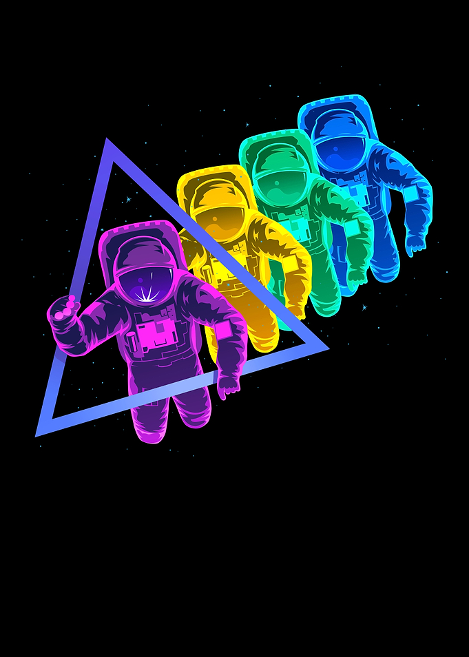 Space Astronaut Vintage