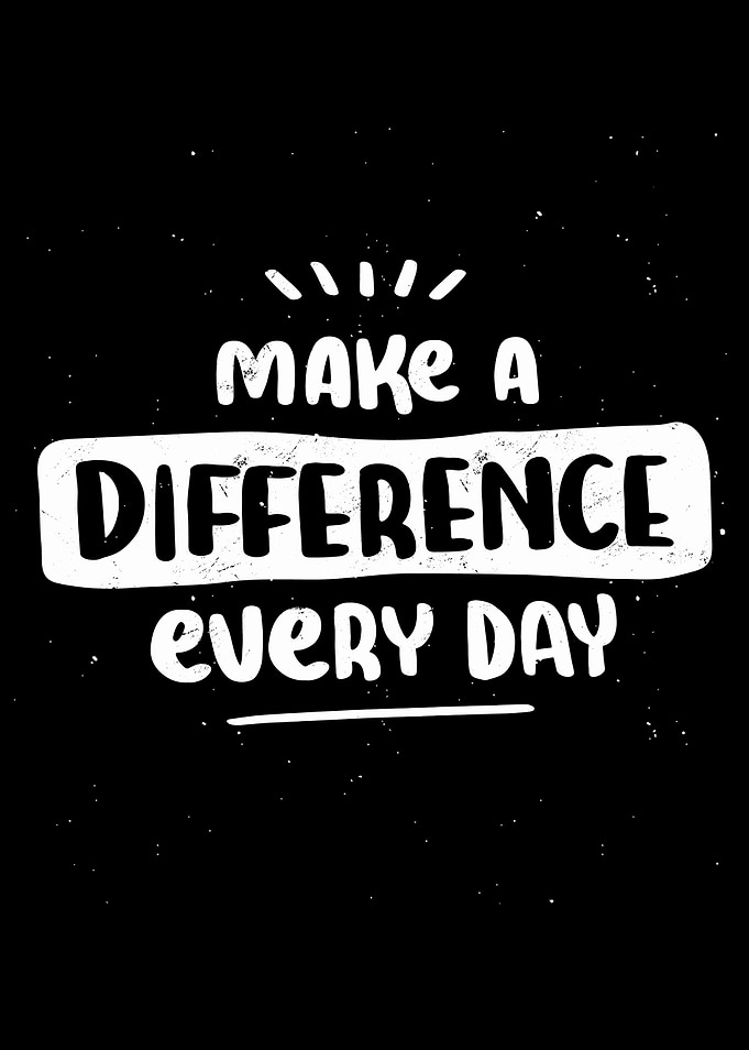 MAKE A DIFFERENCE
