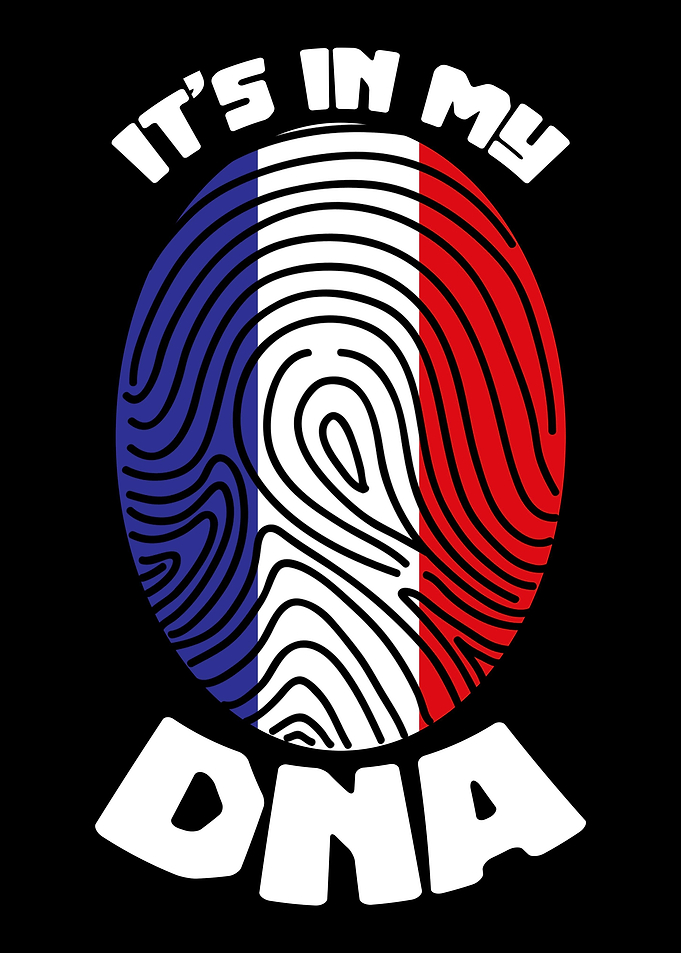 France flag French DNA