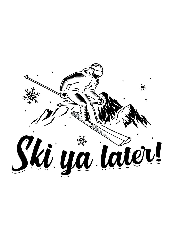 Ski ya later Gift Ideas