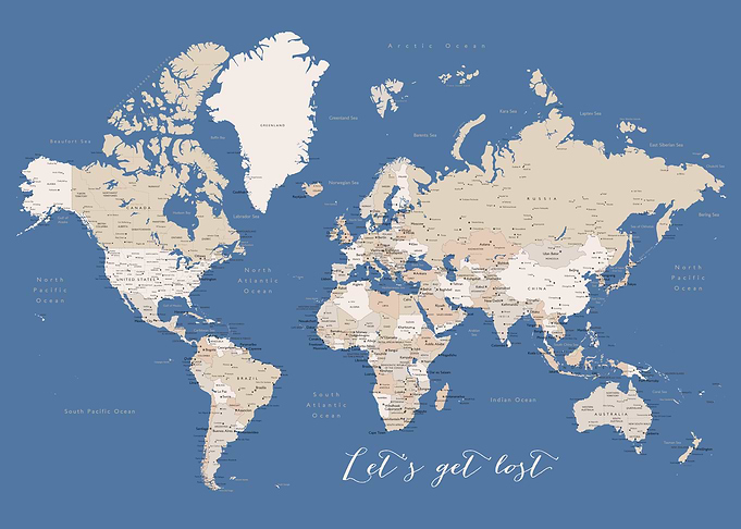 Lets get lost Gabriel map