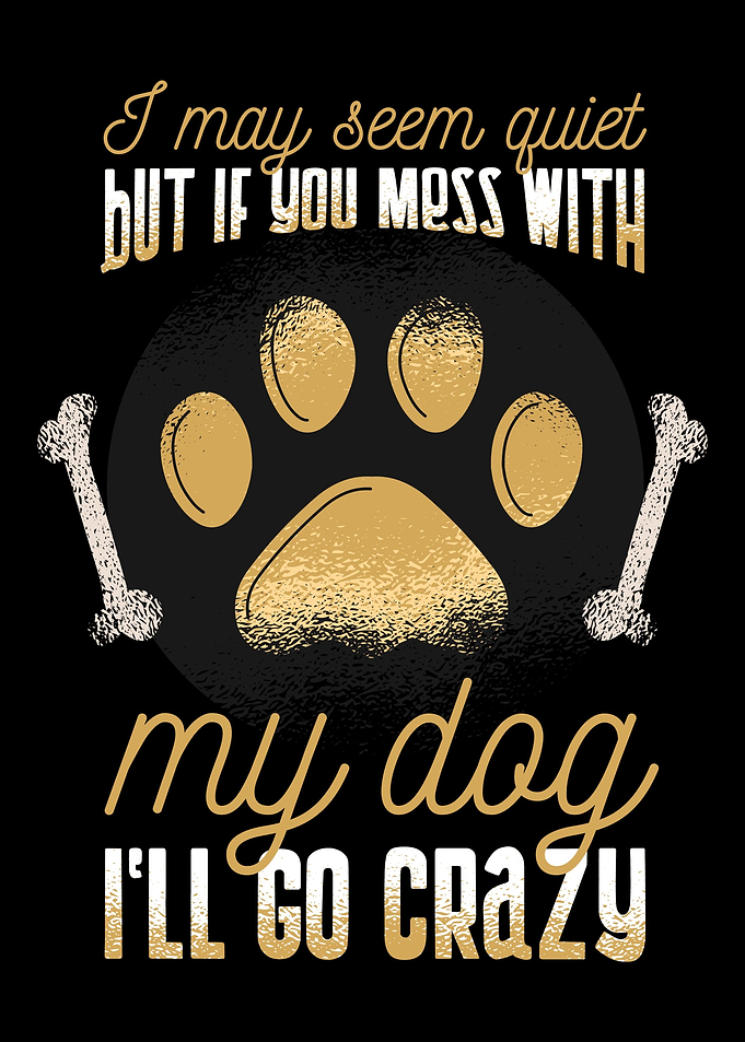 Dog paw gift