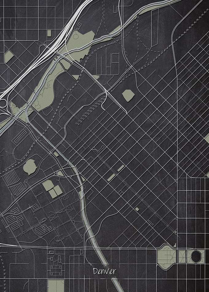Denver Downtown Map