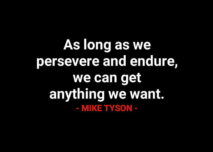 Text Art Mike Tyson