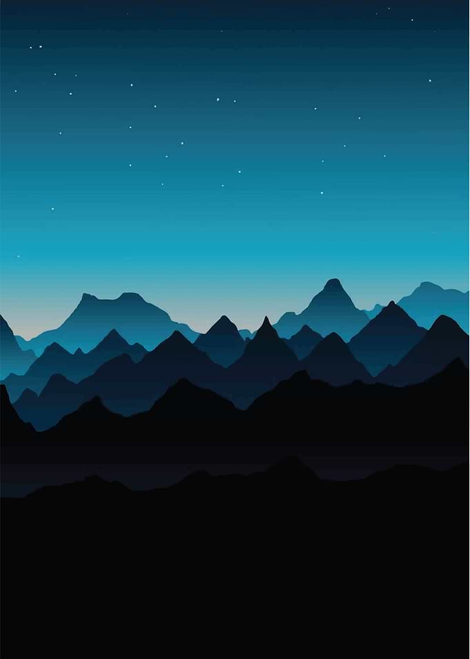 Minimalist Mountain