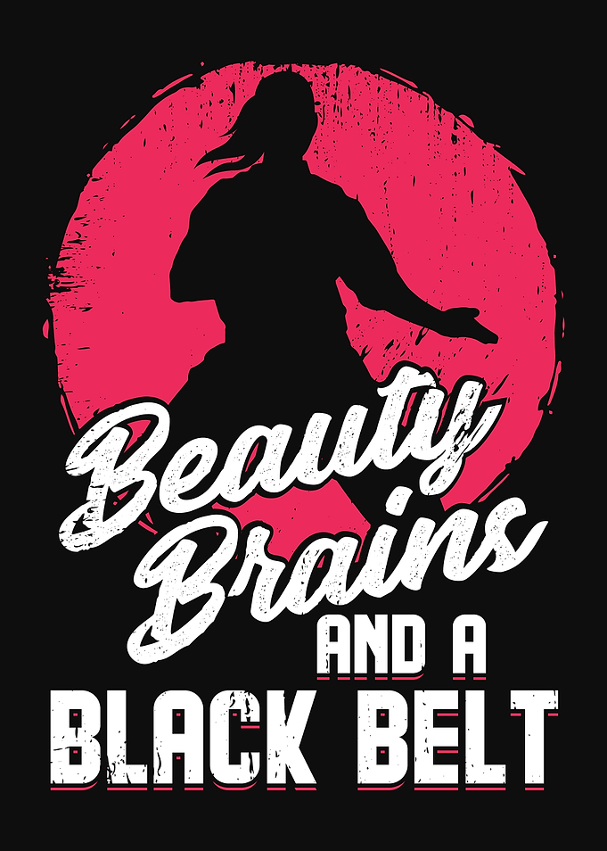 Karate Girl Design