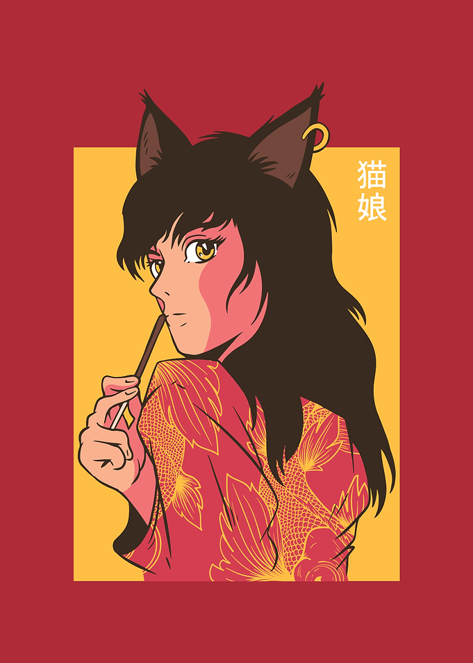 Neko Anime Girl Cat Woman