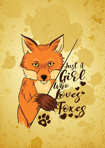 Just Girl Who Loves Foxes