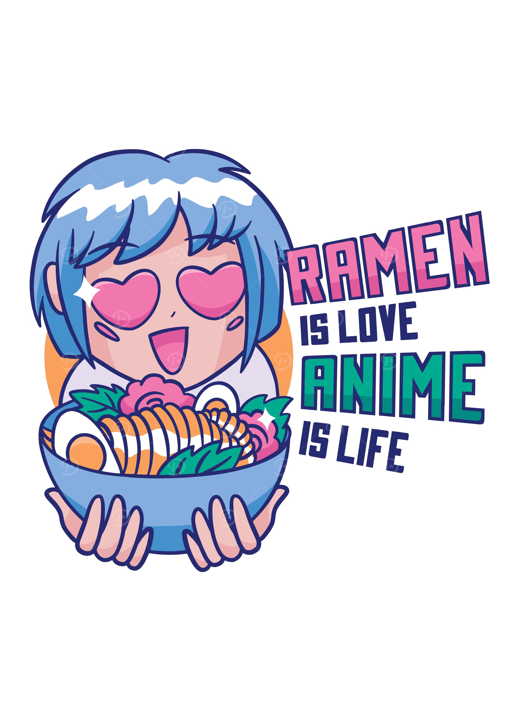 Flower Anime Girl