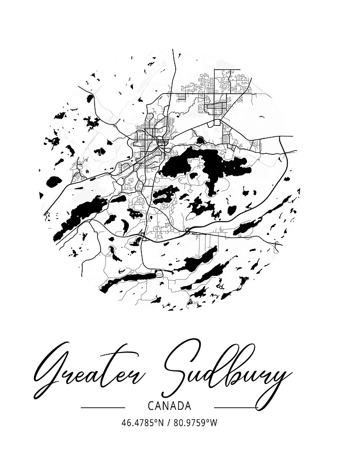 Greater Sudbury Area Map