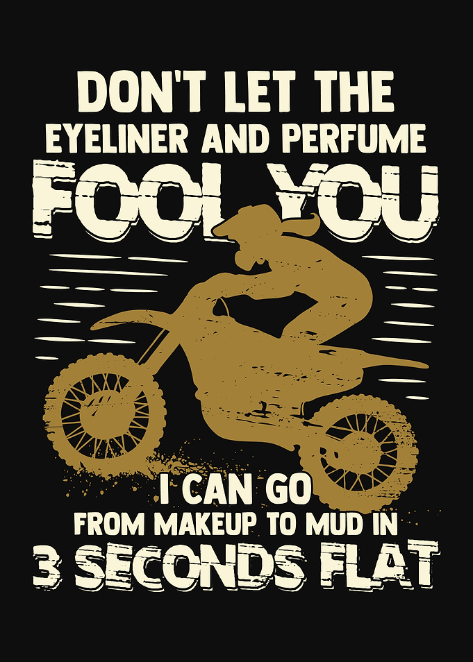 Motocross Girl Design