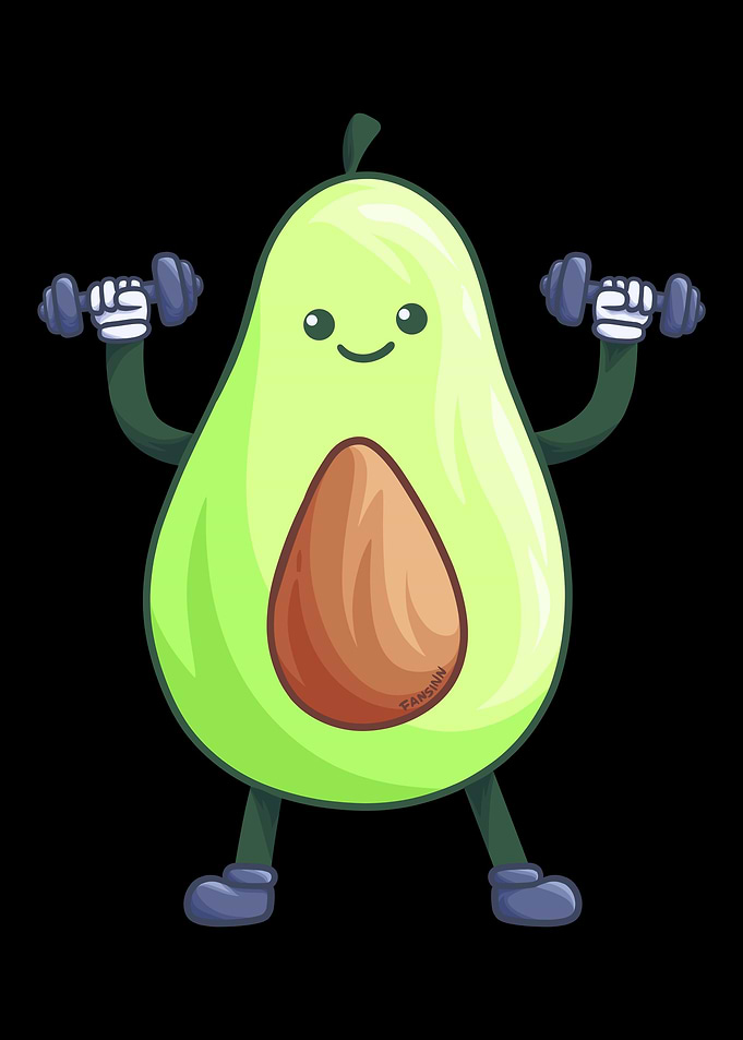 Avocardio avocado Fitness