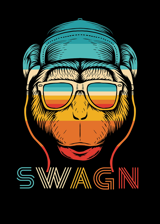 Swagn Retro Monkey