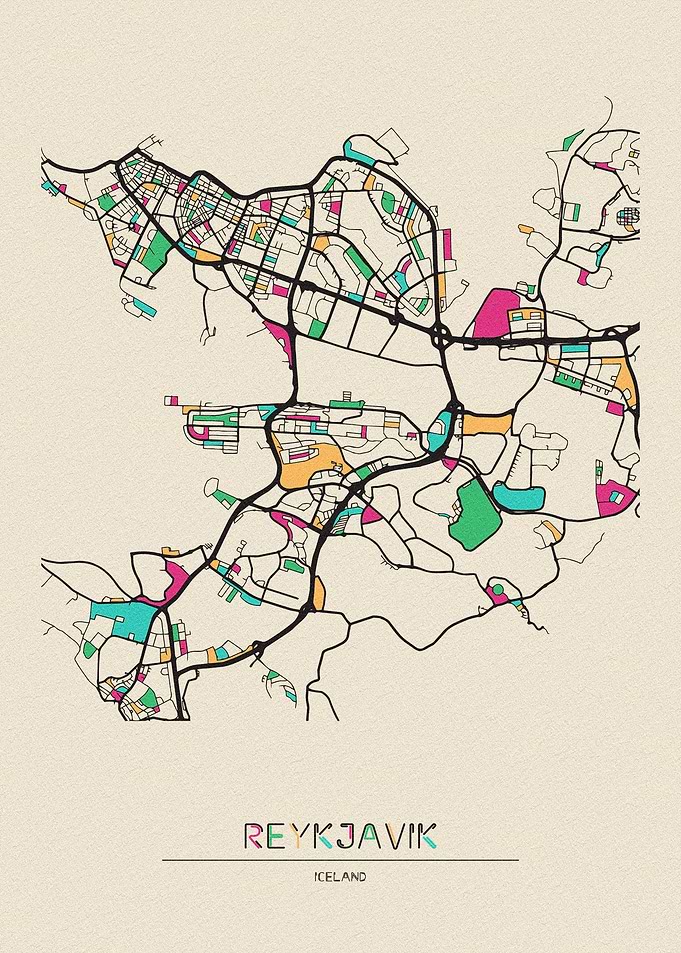 Reykjavik Map