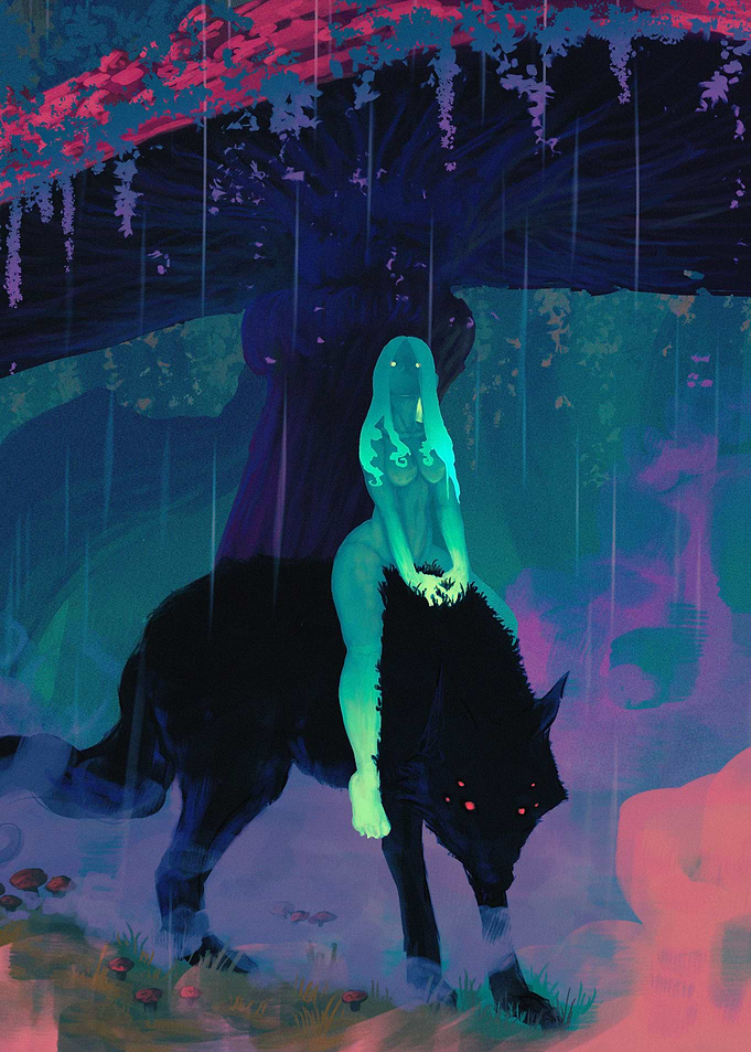 On the rain