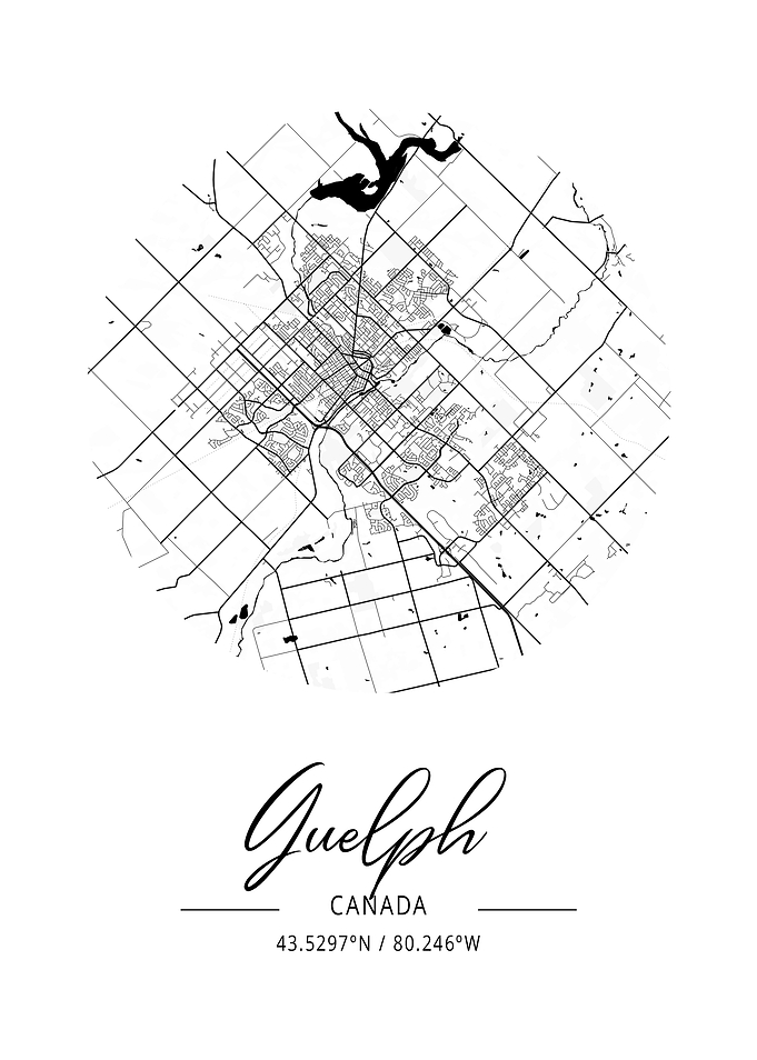 Guelph Area City Map