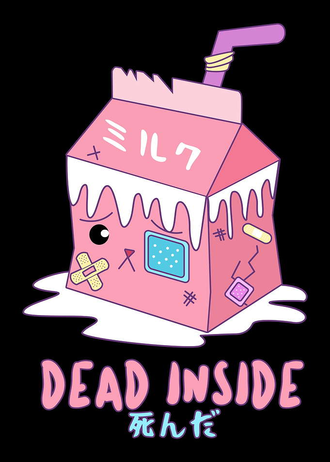 Dead Inside Pastel Milk