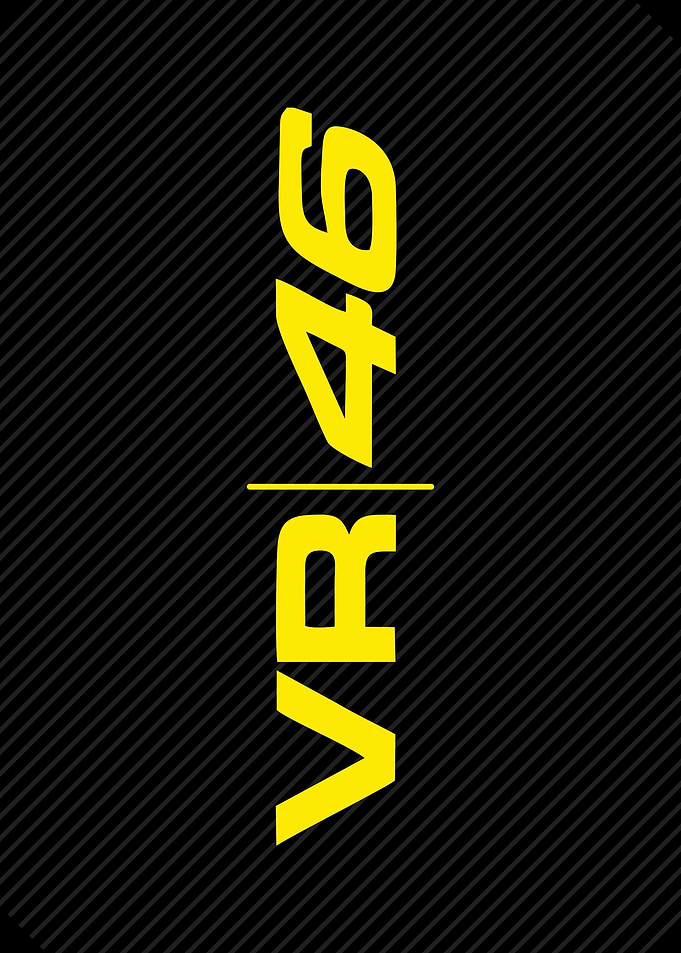 VR46 black posters