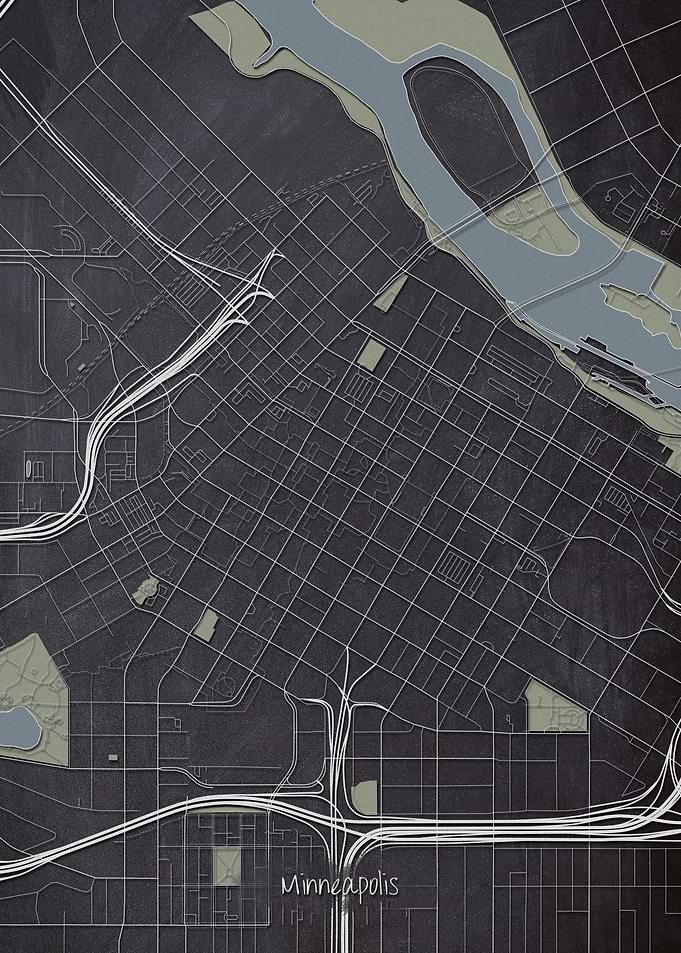 Minneapolis Downtown Map