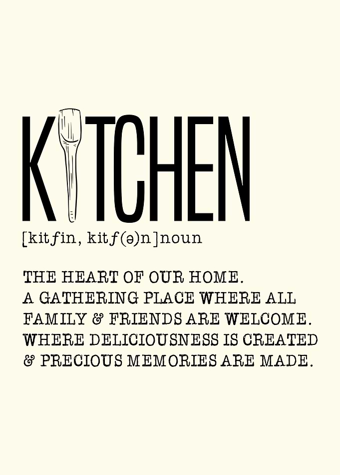 Kitchen Qoutes