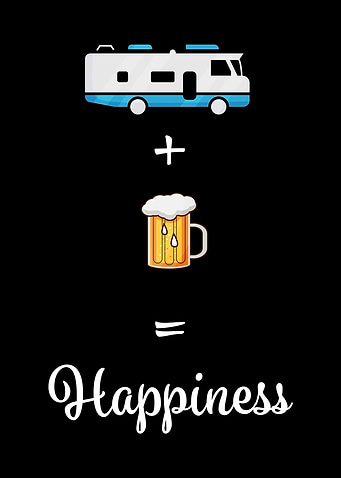 RV and Beer equals happy