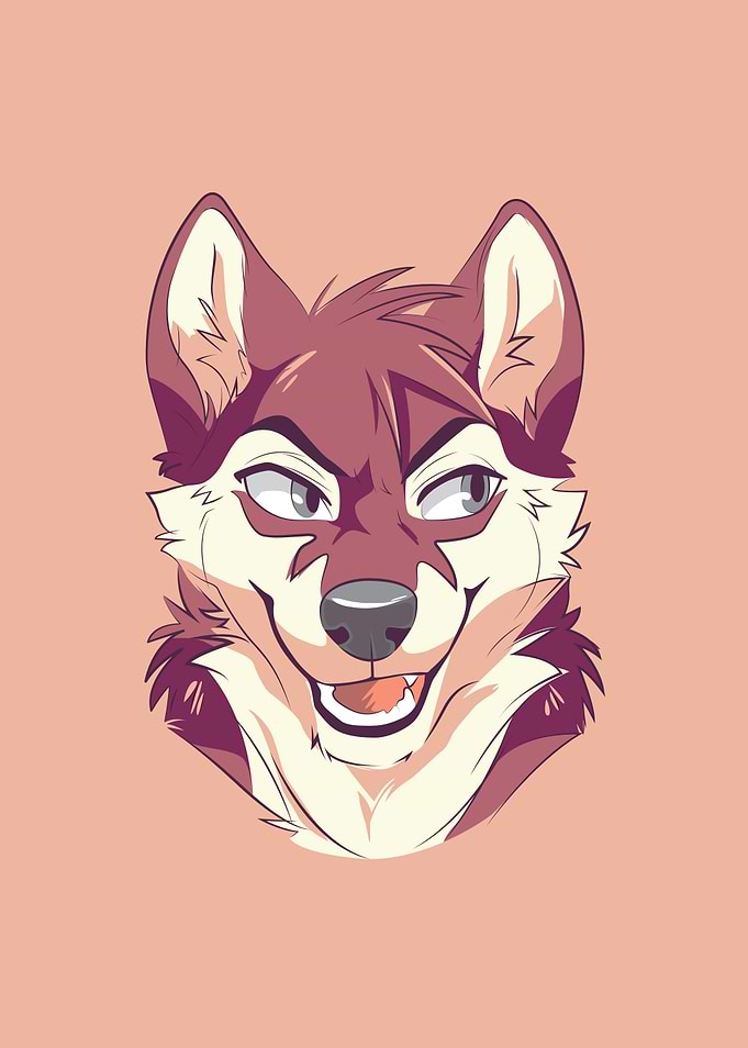 Anime Fox Portrait