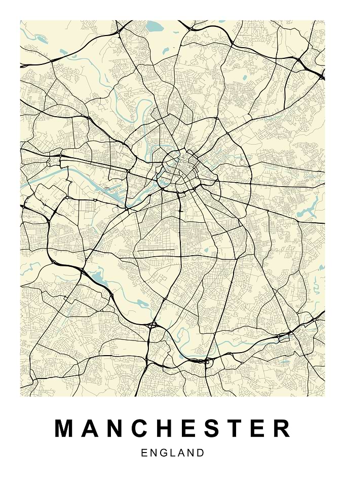 Manchester City Map
