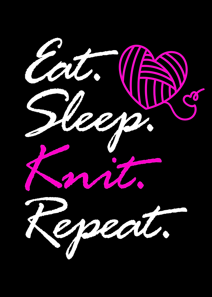 eat sleep knit repeat