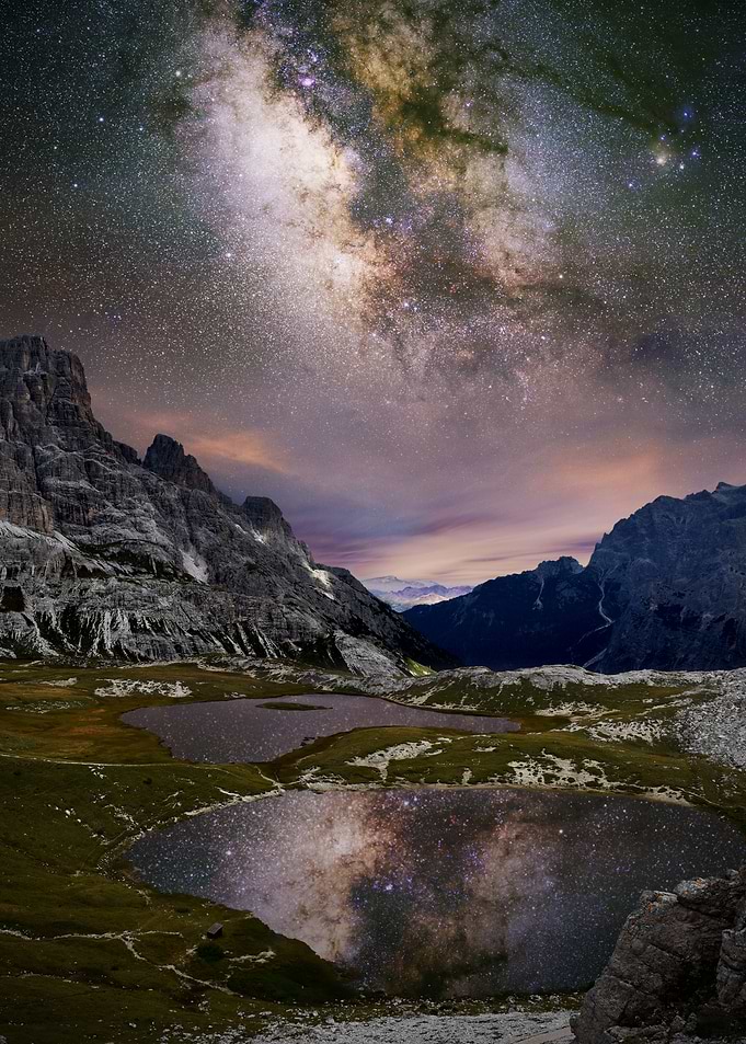 The Dolomites at Night 4