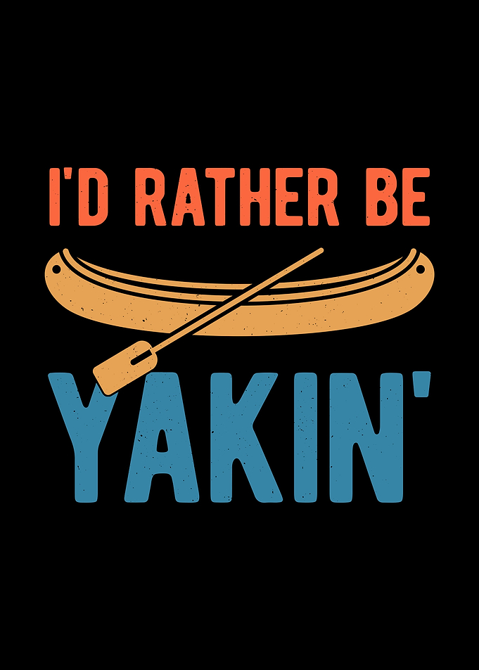 Kayaking Funny Kayaker