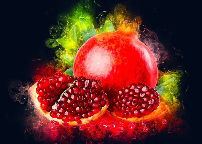 pomegranate smoke