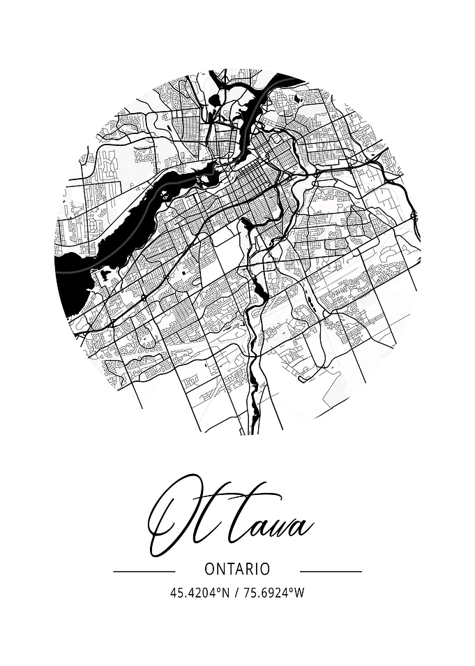 Ottawa Area City Map