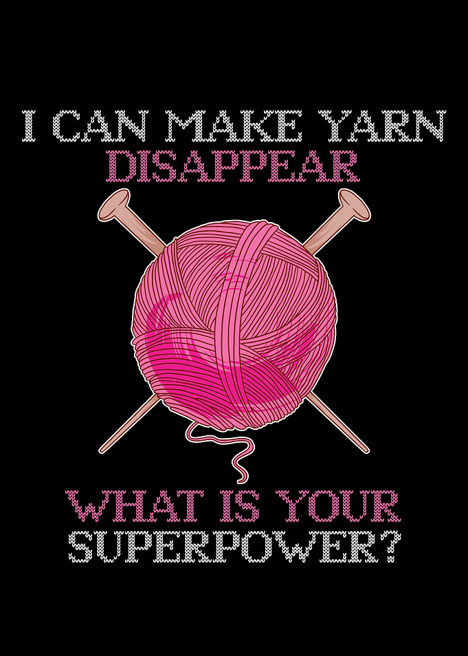 i can make yarn disappear