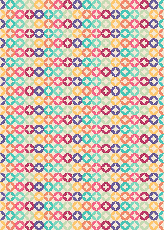Retro Rainbow Pattern 10