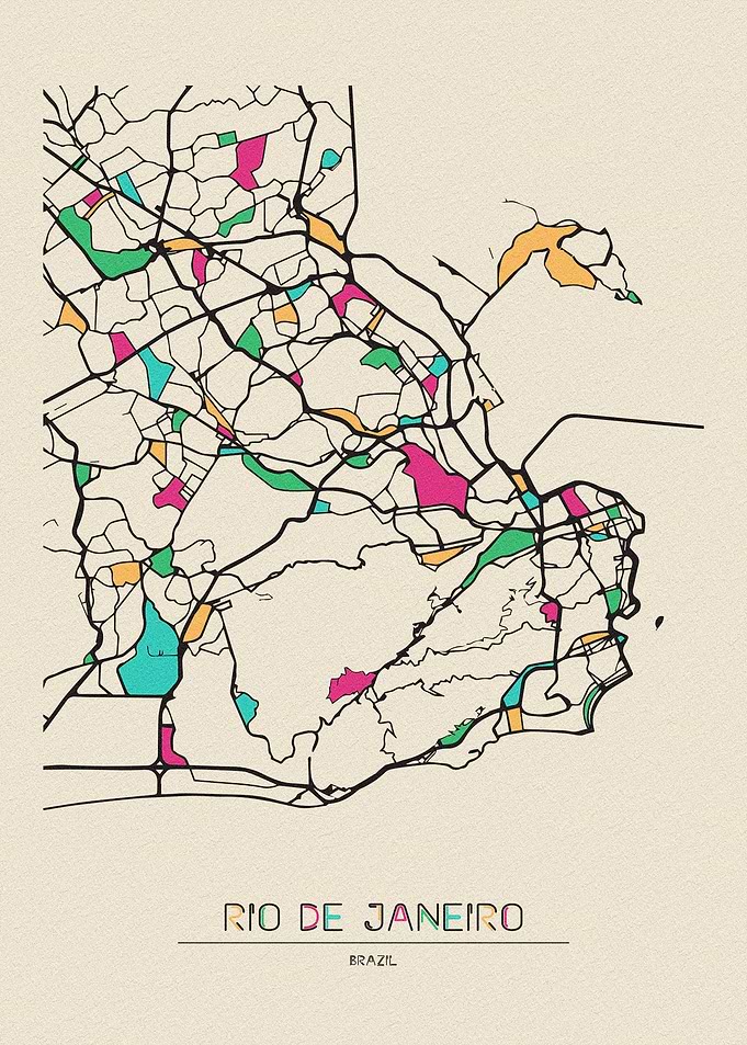 Rio de Janeiro Map