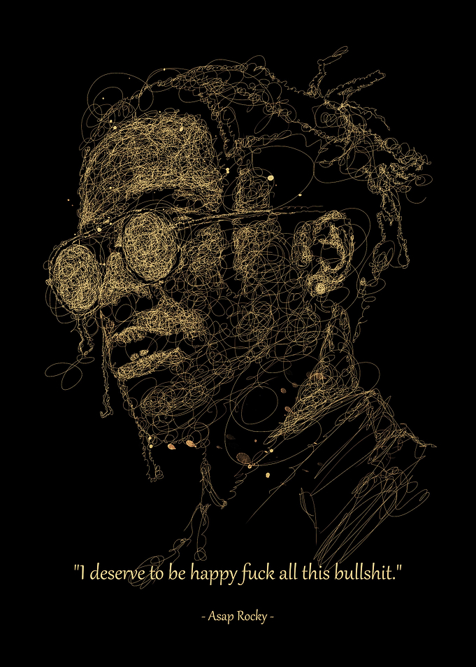 asap quotes scribbles