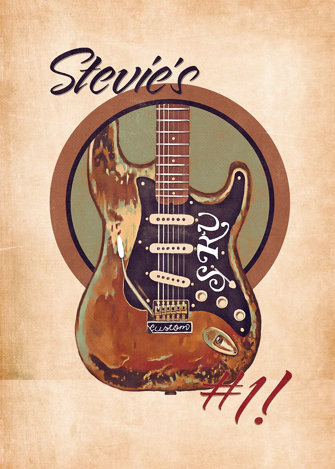Stevie Retro Guitar