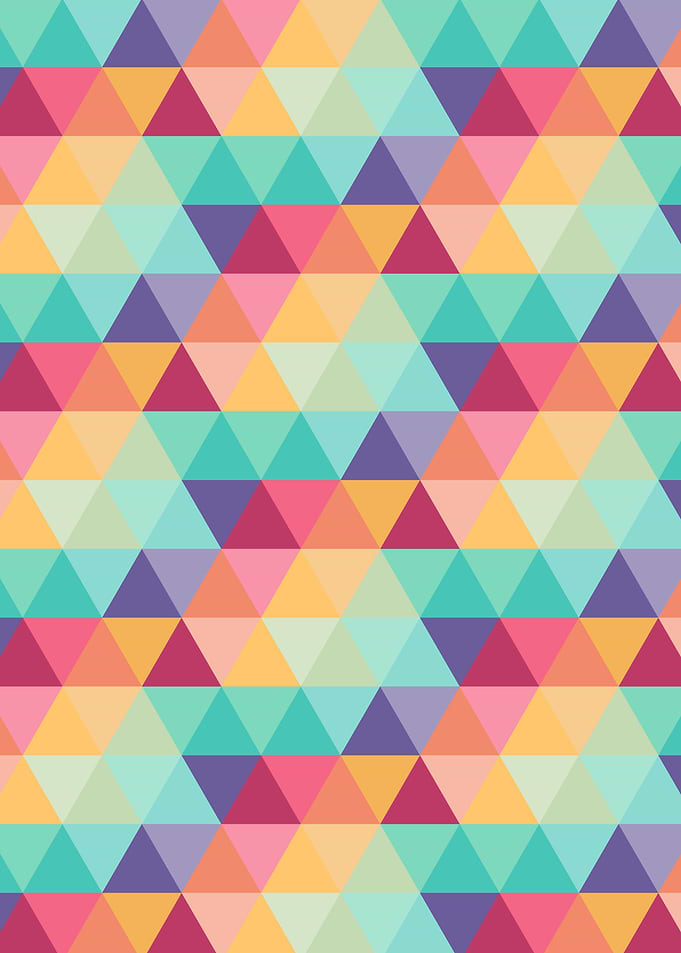 Retro Rainbow Pattern 08