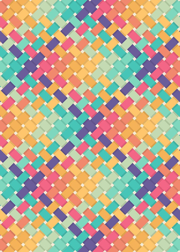 Retro Rainbow Pattern 06